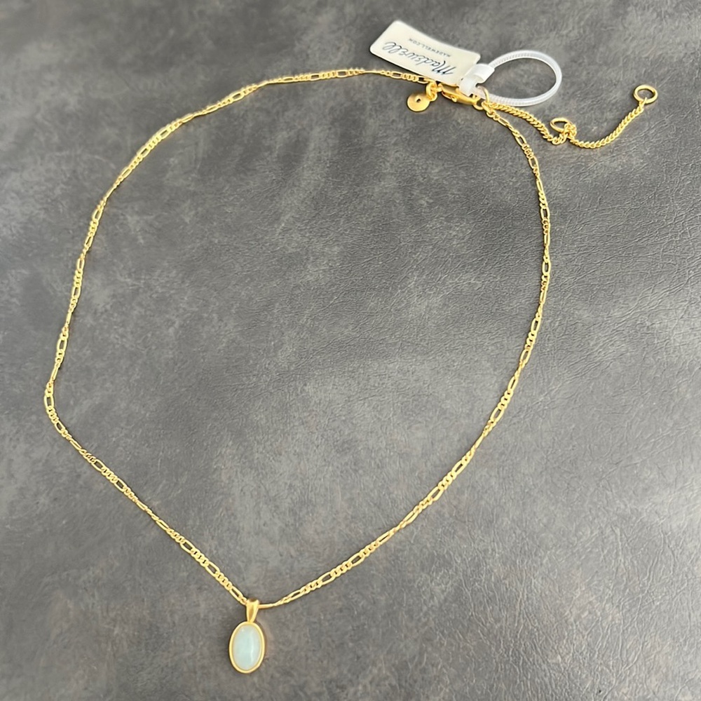 Madewell Geo-Stone Necklace - Picture 3 of 4